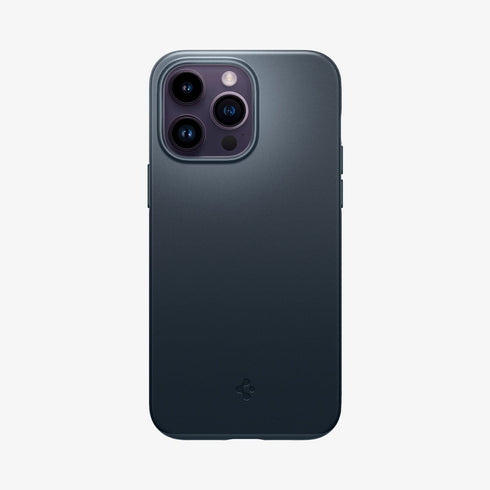 ACS04766 - iPhone 14 Pro Max Case Thin Fit in black showing the back